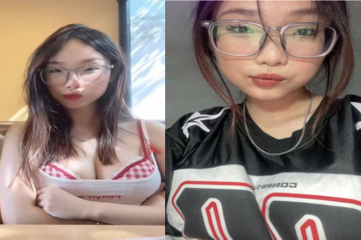 Em cận ngực to thèm bị nện