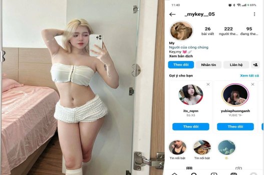 Sex Việt em Mykey Tiktoker xinh gái